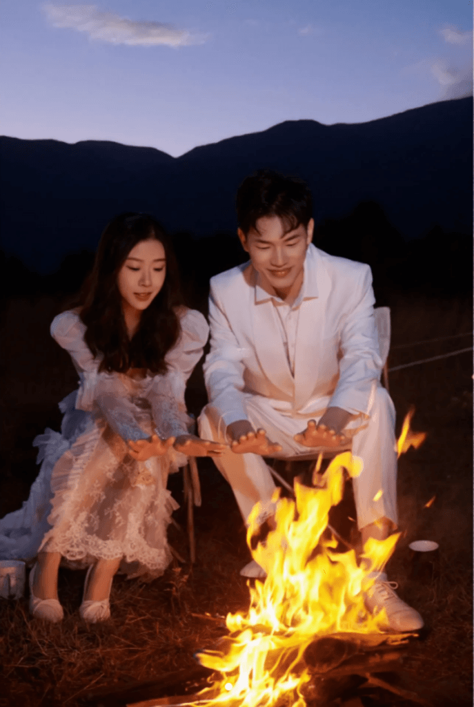 愜意情調|滿天星花賞夜趣